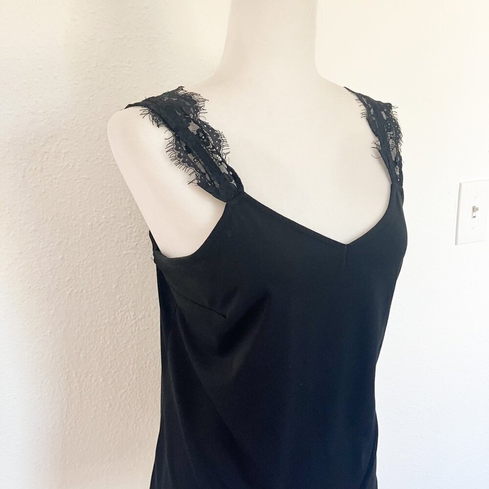Buckle Willow and Root Black Lace Cami Top Size Large - Picture 3 of 8